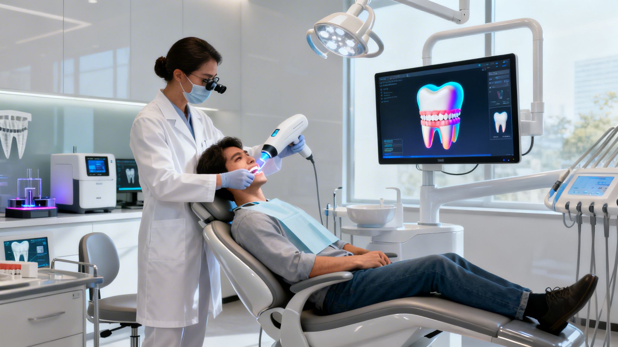 dental-technology-advancements-intraoral-scan Charles E. Boren | Modern Dentist in Bellaire, TX: Experience Advanced Dental Technology