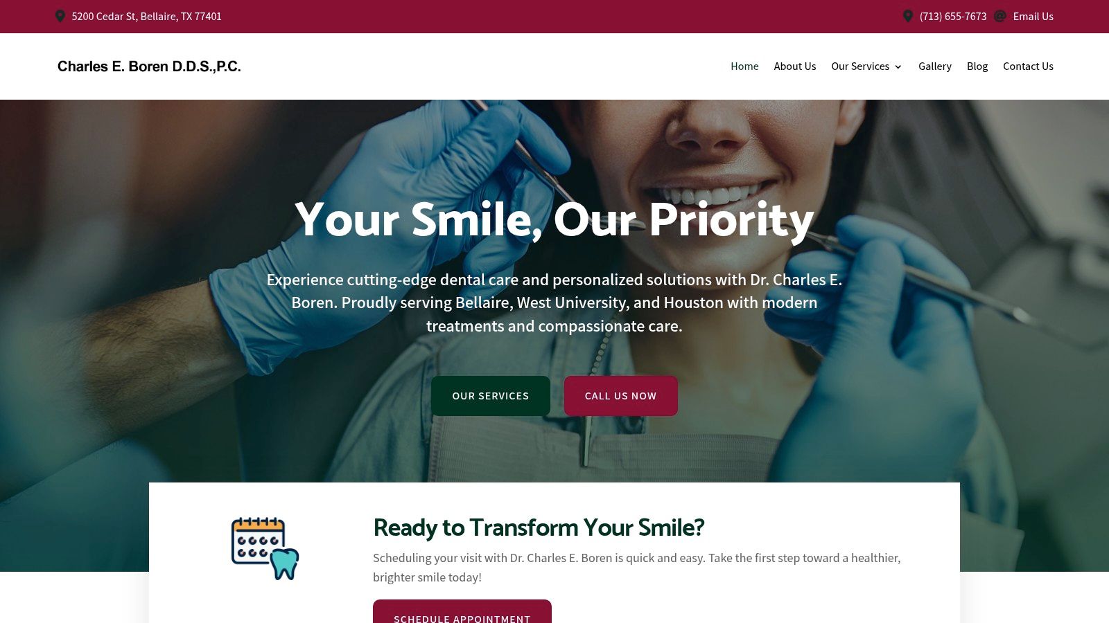 Stunning Cosmetic Dentistry Before and After 1 Charles E. Boren