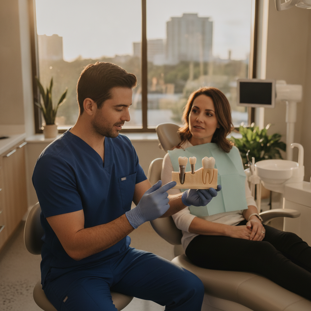 dental-implant-crown-vs-regular-crown-bellaire Charles E. Boren | What Is a Dental Implant Crown — and How Is It Different From a Regular Crown in Bellaire?